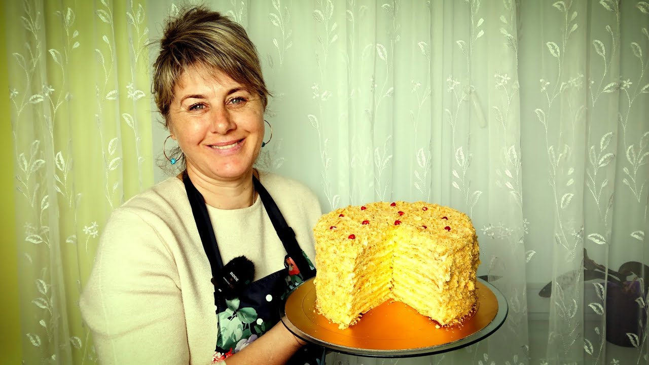 Від такого НАПОЛЕОНУ 🍰 ви ТОЧНО не відмовитесь // ХРУСТКИЙ ТОРТ зі смаком МОРОЗИВА 🍦