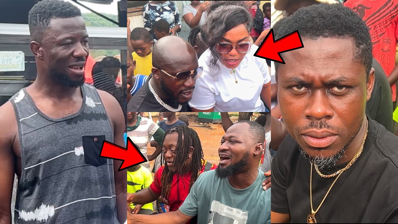 Dr.Likee,Sunsum,Papa Kumasi,Kyinkyinatwan ,Louisa storms Obuasi For Kwaku Manu’s Estate Launch