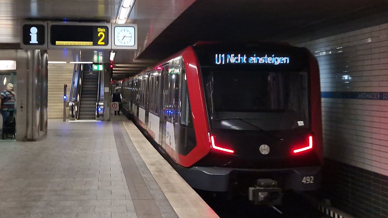 U-Bahn Nürnberg | Mitfahrt in der U1 von Hasenbuck bis Langwasser Süd im G1
