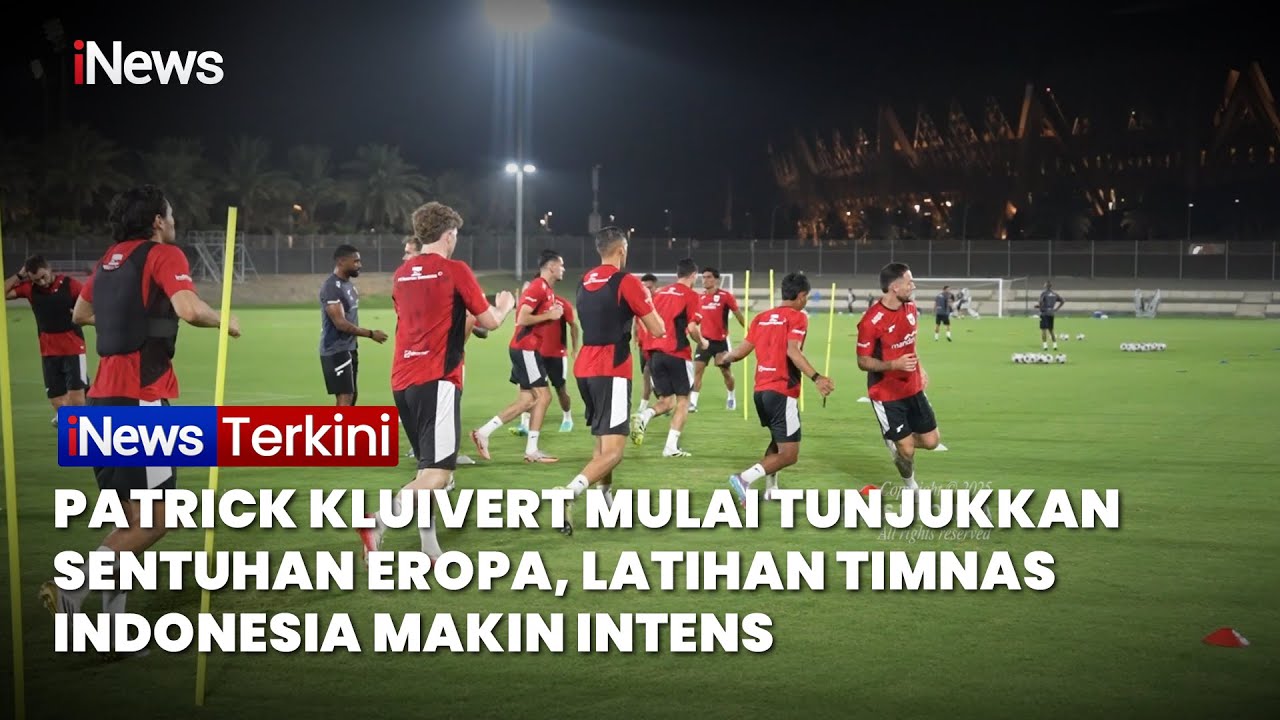 Latihan Pamungkas Timnas Jelang Lawan Arab Saudi, Siapa Saja Yang Fit?