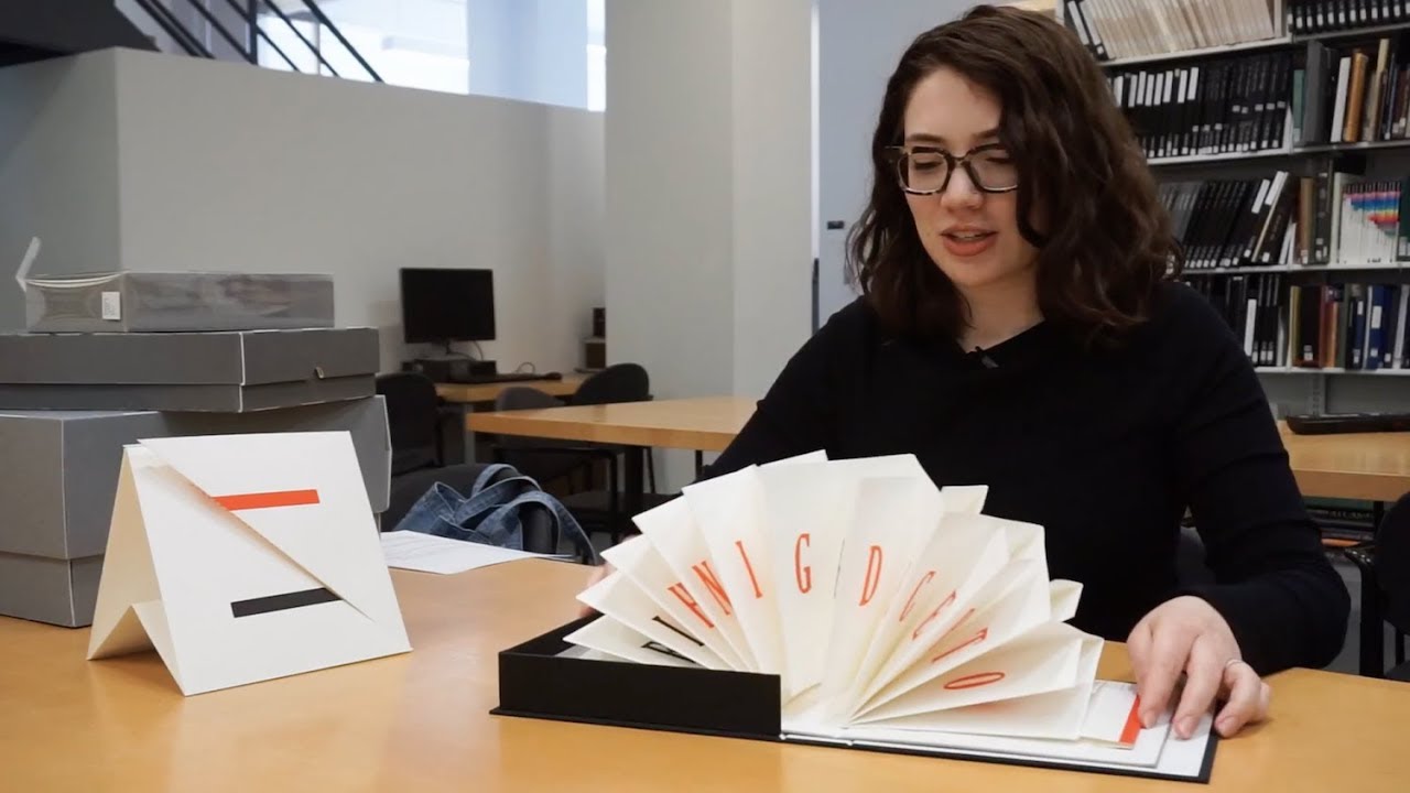 Artists’ Books at MIT: Zig Zag by Werner Pfeiffer