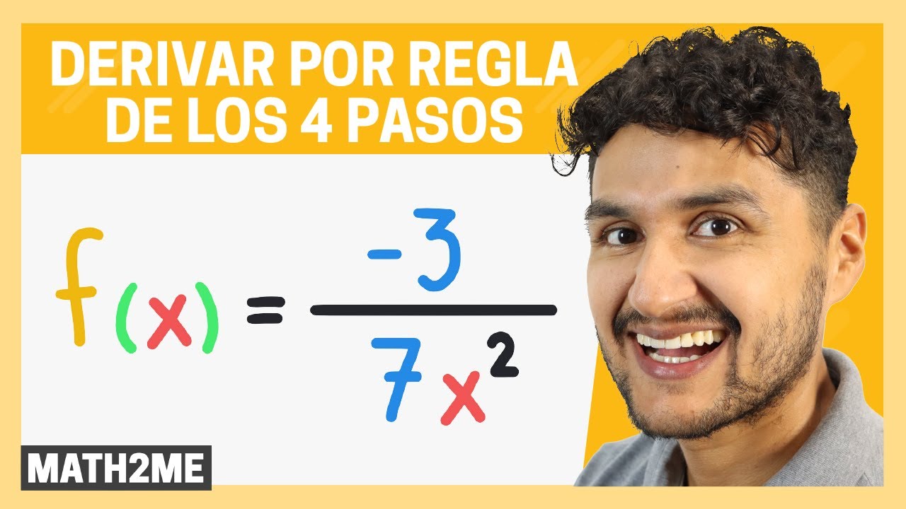 Derivar por Regla de los 4 pasos | Fracción Algebraica | Ejercicio 2