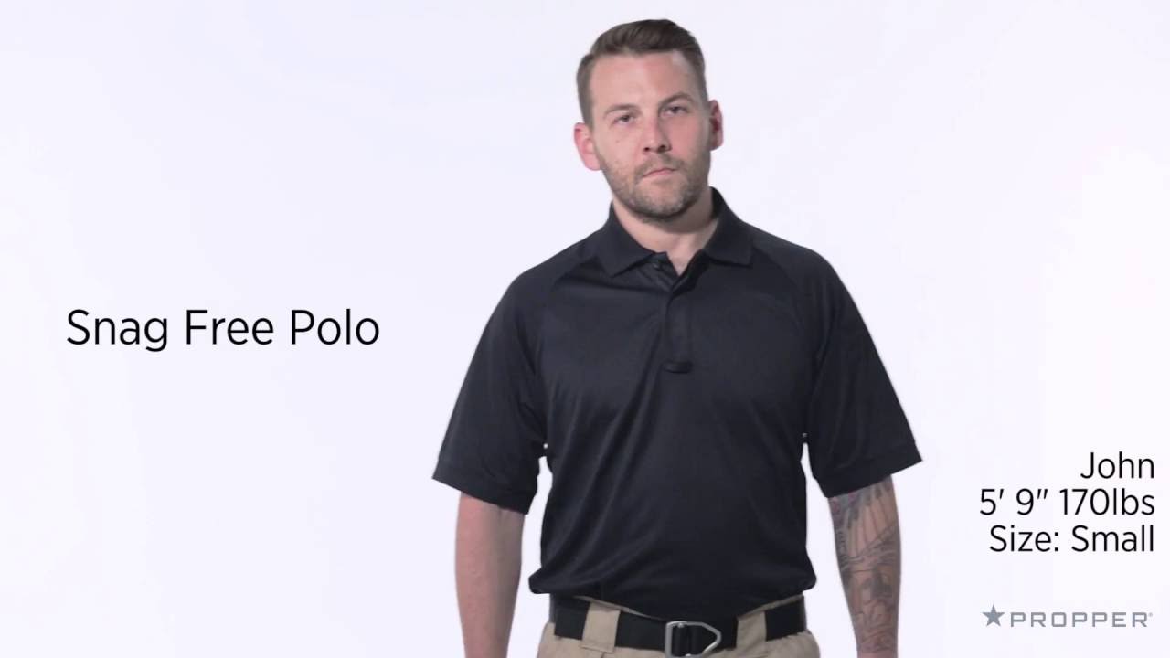 Men's Snag-Free Polyester Polo