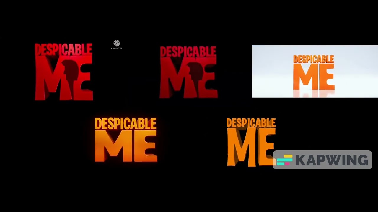 *Most Popular video* Despicable Me Title Cards 1-5 At The Same Time