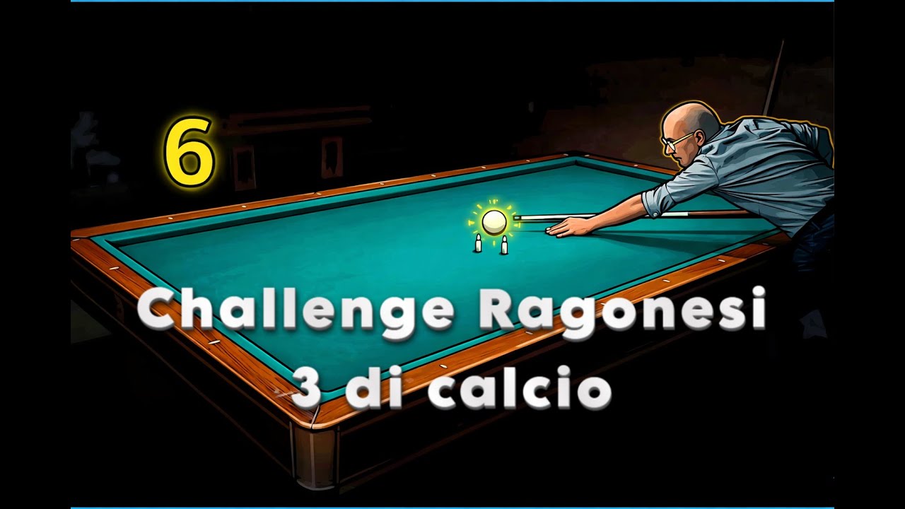 019 - Challenge Ragonesi 3 di calcio del 30-04-2025. #billiards