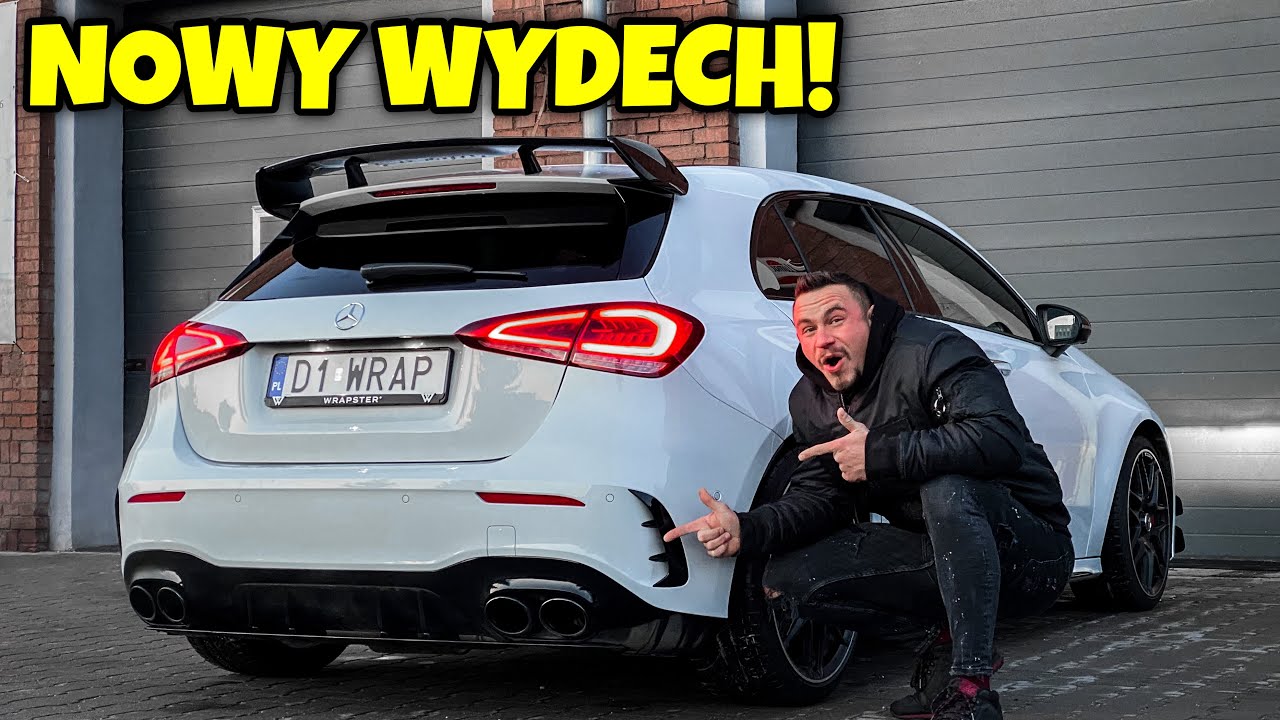 NOWY SPORTOWY WYDECH do Mercedesa A45s AMG!