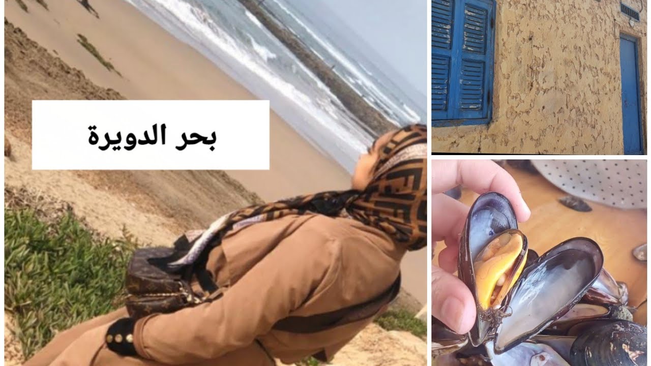 يوم معي بنواحي اكادير تين منصور بحر الدويرة البساطة والهدوء اول مرة نجبد الماء من البير