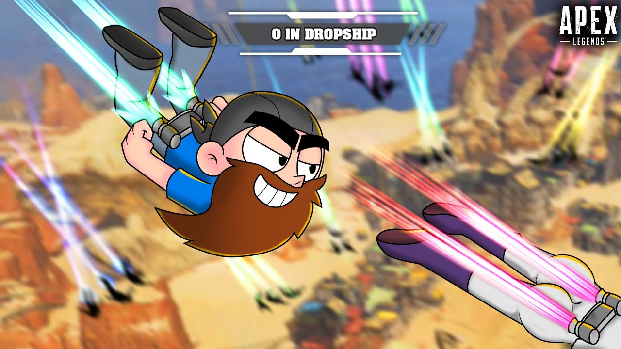 SKULL TOWN - WHEN THE ENTIRE LOBBY LANDS THERE (except your teammate). Apex Legends