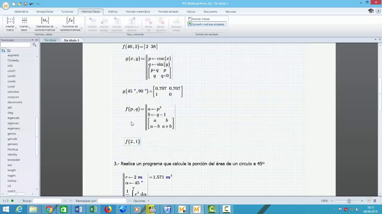 PTC MATHCAD 4.0 - 01 Introducción a la programación