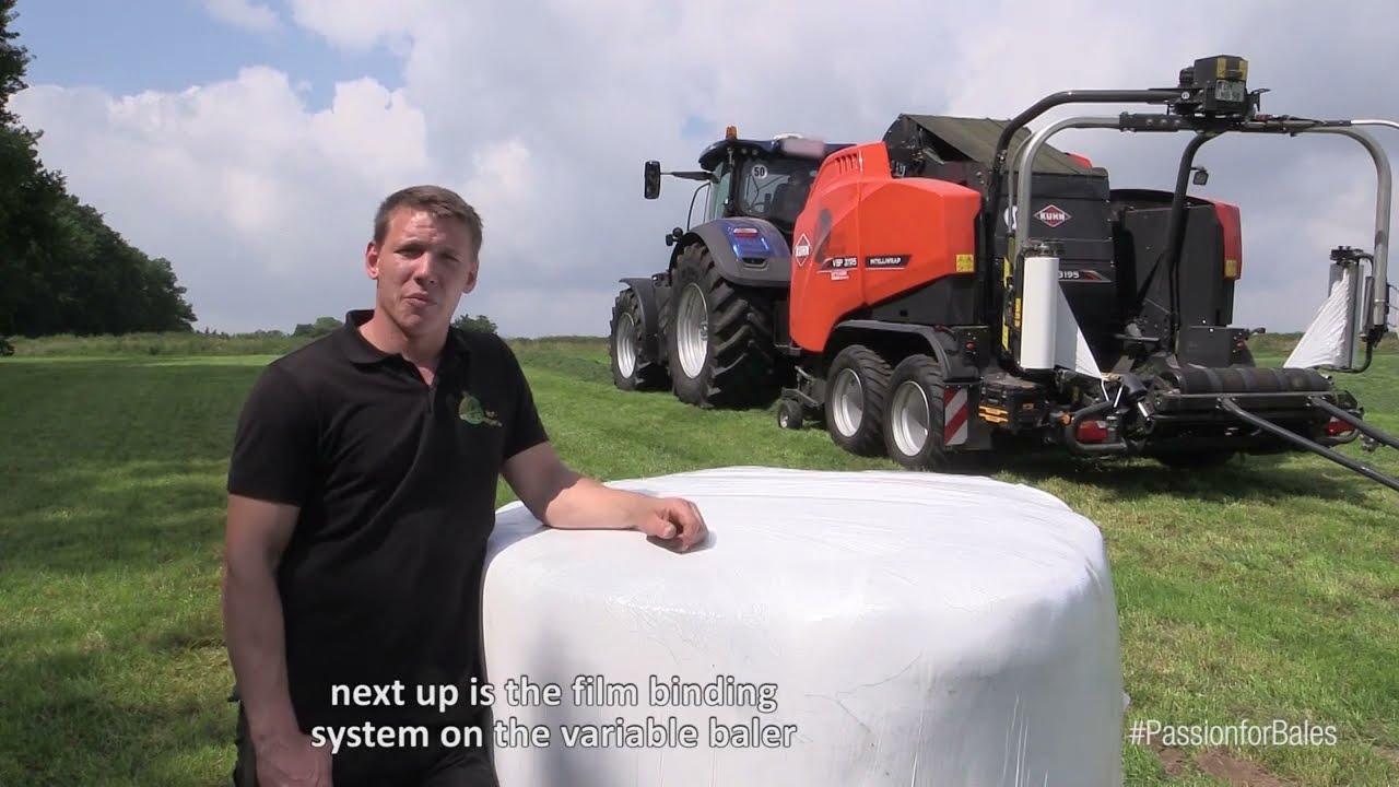 Testimonial : Baler-Wrapper combinations with film binding | VBP 3195 | KUHN