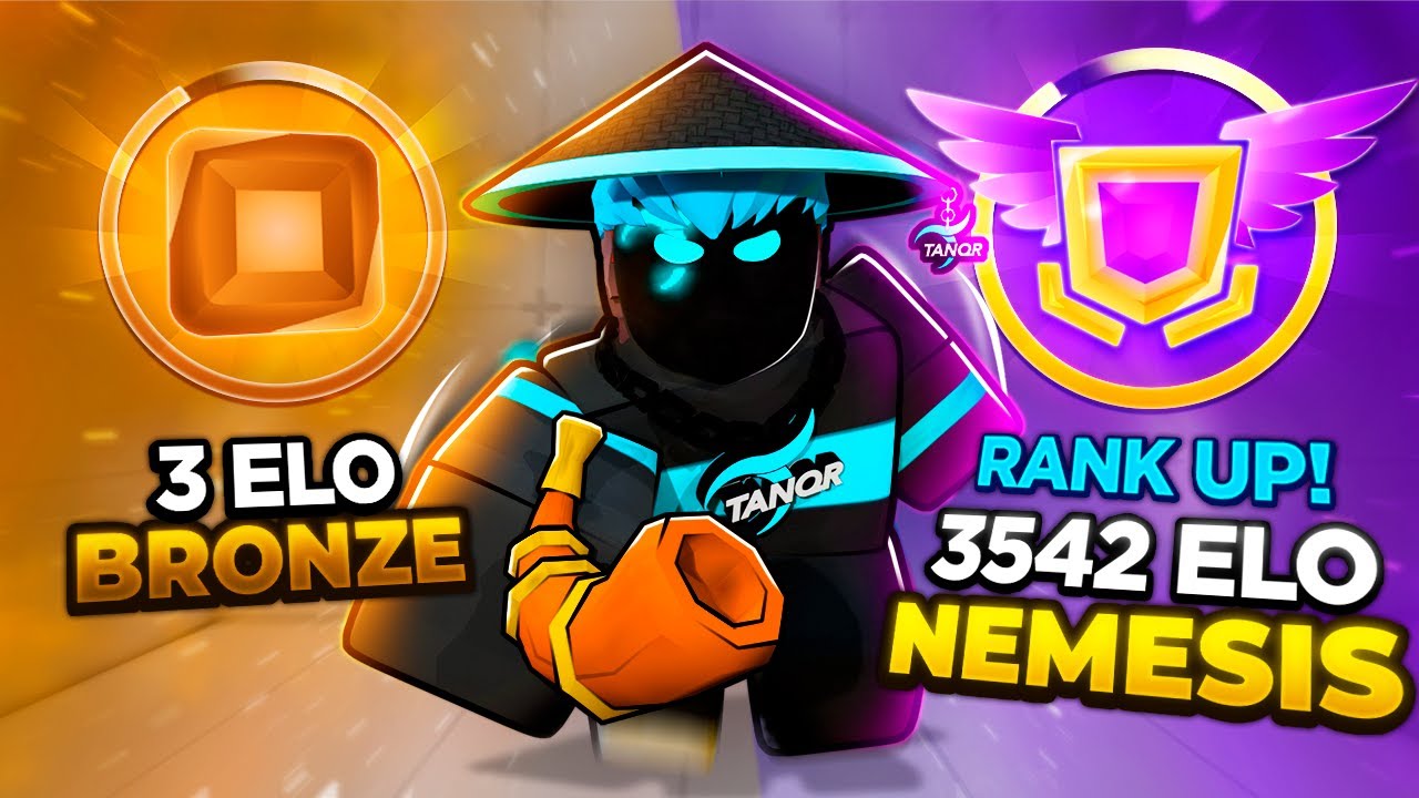 БРОНЗА до РАНГА НЕМЕЗИДА в Roblox Rivals..