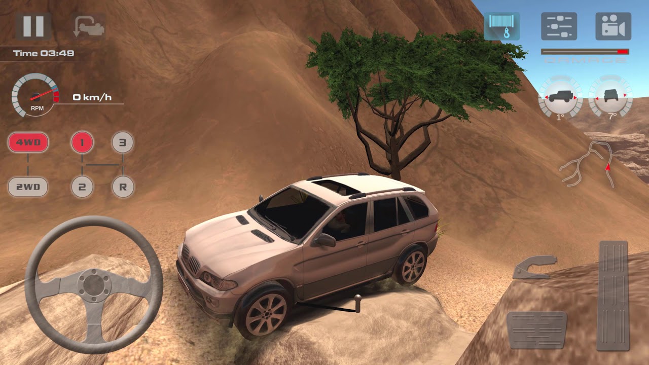 Offroad Drive Desert #1 Free Roam - Car Game Android iOS Gameplay