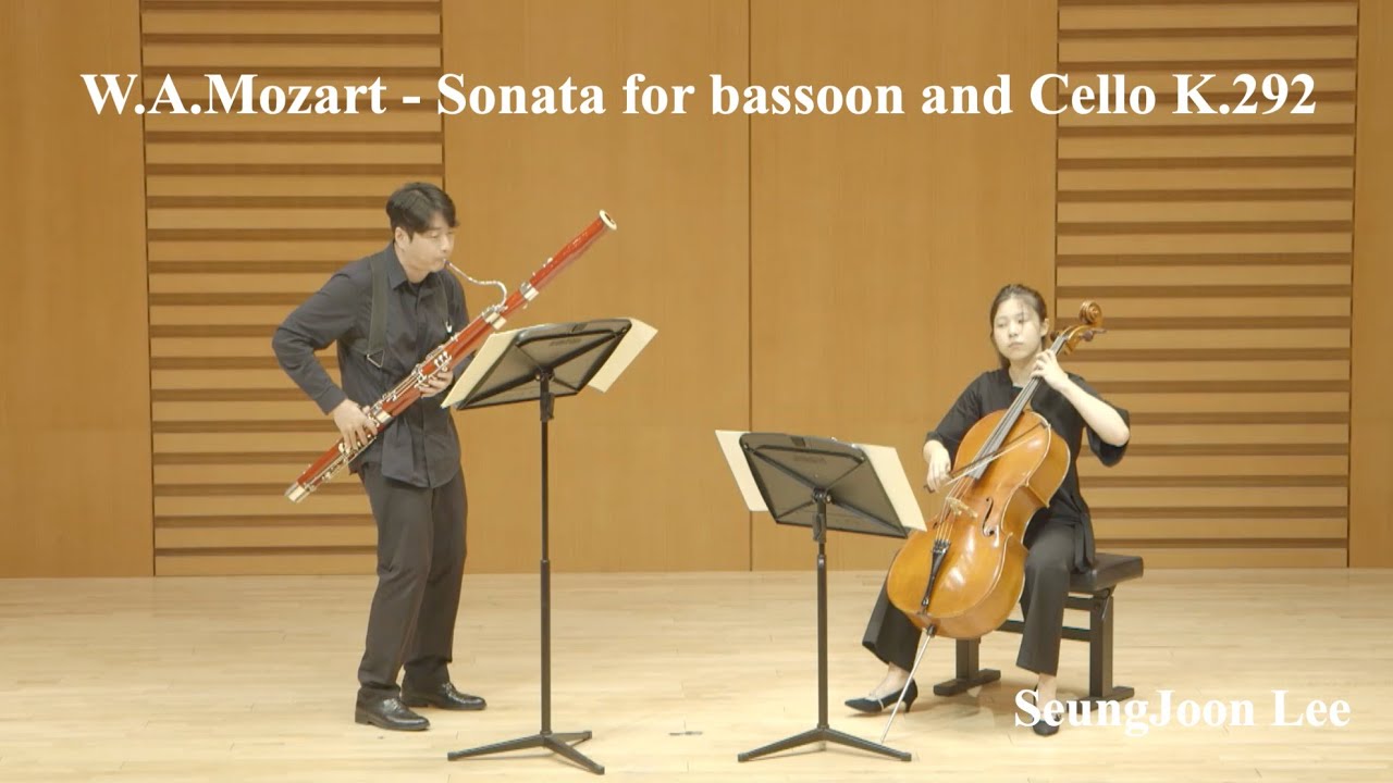 Wolfgang Amadeus Mozart - Sonata for Bassoon and Cello K.292