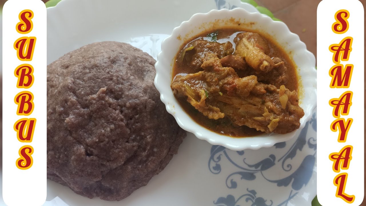 Kali with chicken / Subbus Samaiyal / SS