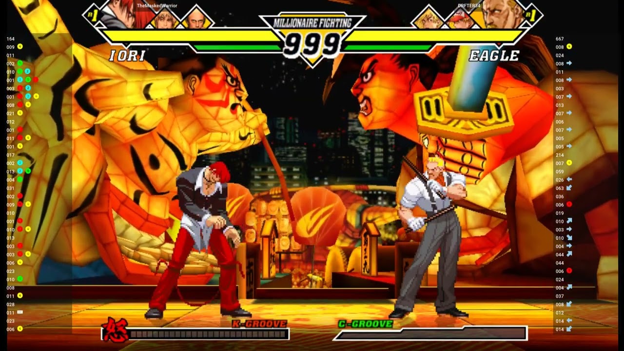 CVS2 - TheMaskedWarrior VS DRFTER34 #fightcade2 #fightcade #capcom #snk #capcomvssnk2 #cvs2