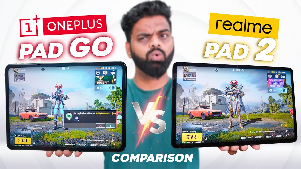 𝐓𝐡𝐞 𝐄𝐩𝐢𝐜 𝐁𝐚𝐭𝐭𝐥𝐞: OnePlus Pad Go vs Realme Pad 2