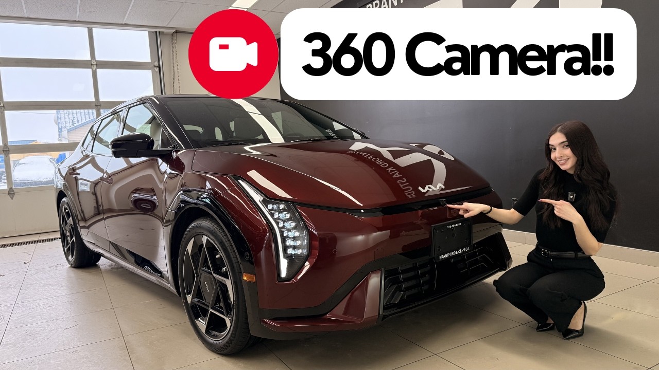 Kia EV4 2026: подробный обзор системы камер