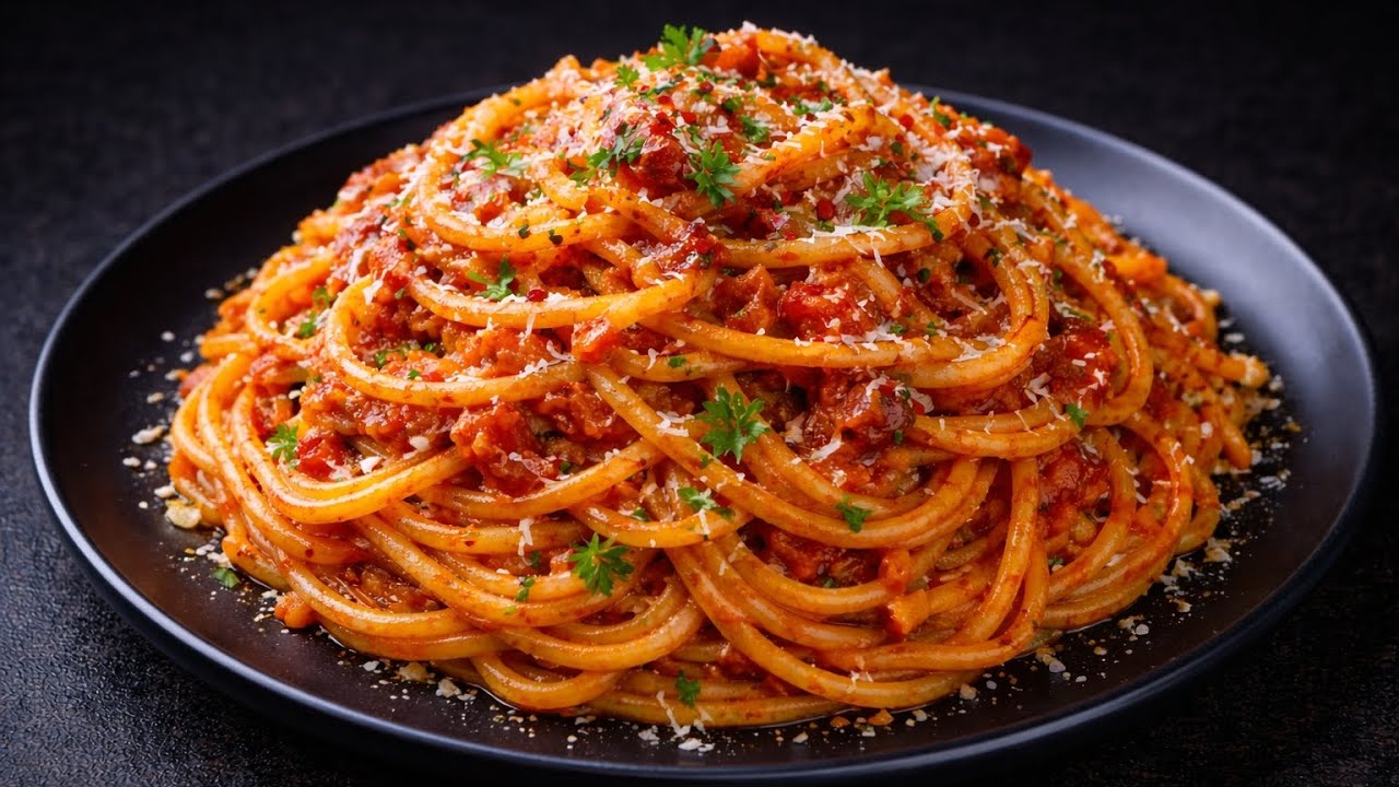 How to Make the Perfect Spaghetti with Special Sauce | Restaurant-Style at Home