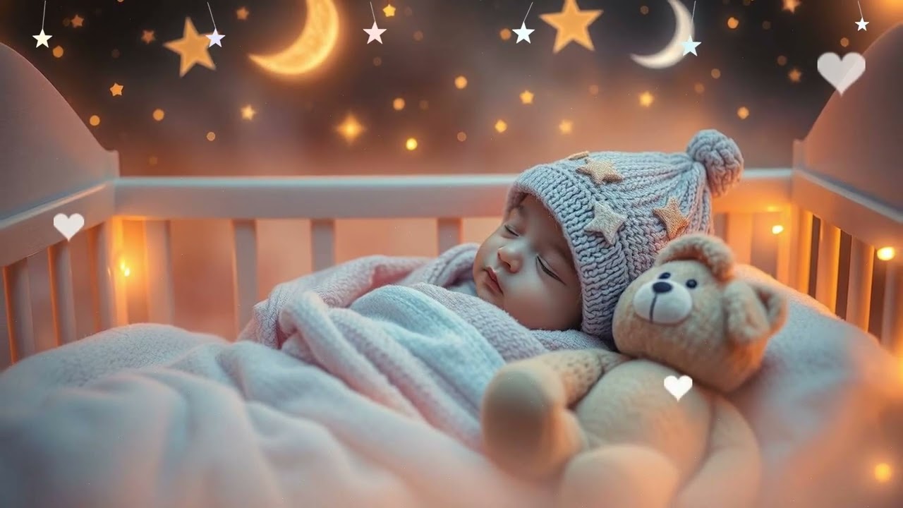 Peaceful Baby Sleep 🎹🌸  Soothing Music Box Lullaby 💤 Subscribe for More Love 🌟