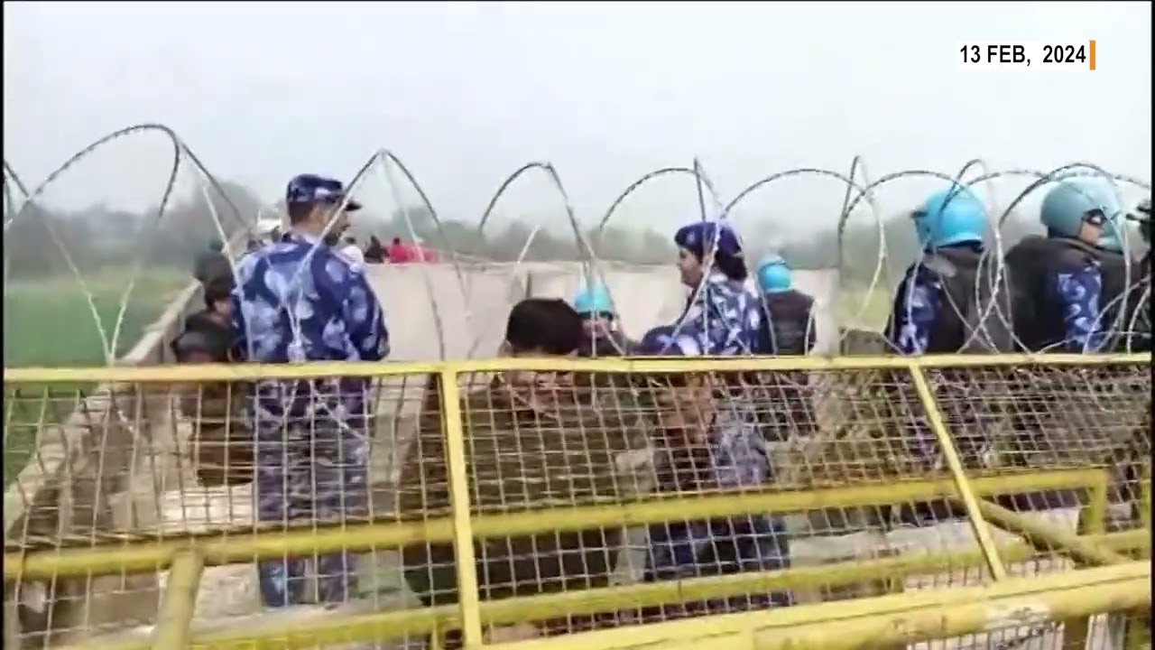 Farmer Protest LIVE News: Delhi Chalo Farmer Protest LIVE |Farmer Protest In Delhi | News9