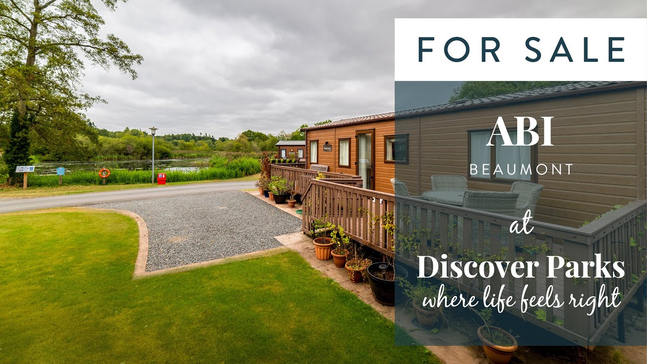 Lake view holiday home for sale at Discover Parks