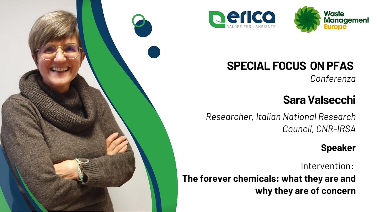 Intervento di Sara Valsecchi a Special Focus on PFAS