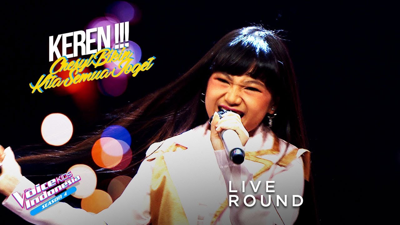 Cheryl - Muda (Le o Le o) | Live Round | The Voice Kids Indonesia Season 4 GTV 2021