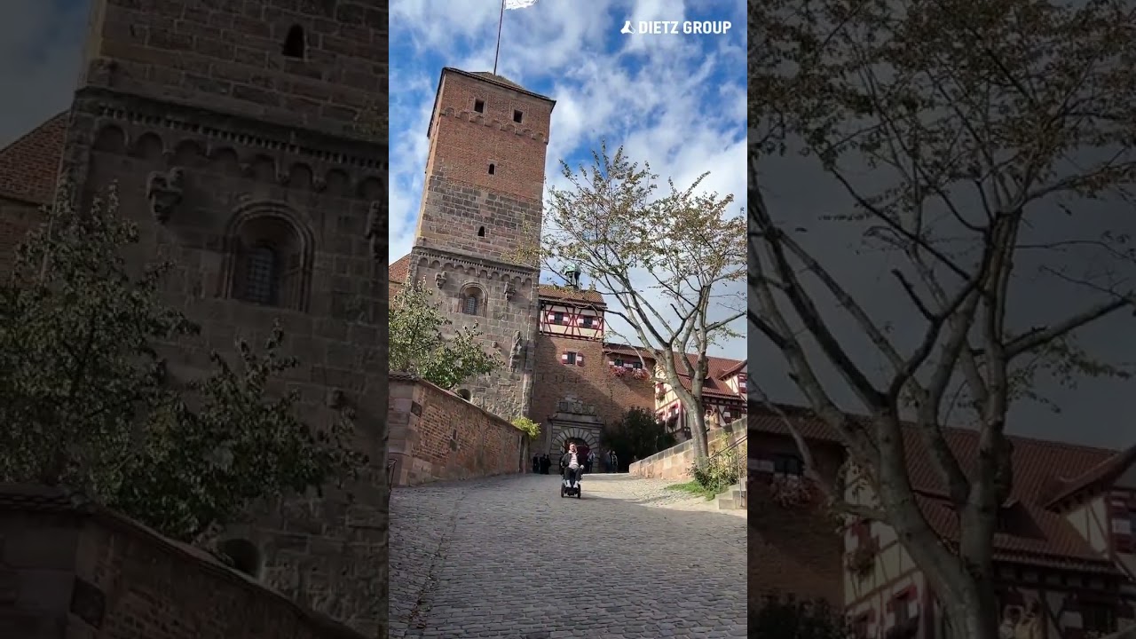 Mit dem Elektro-Rollstuhl aus der SANGO-Reihe durch die Nürnberger Altstadt!