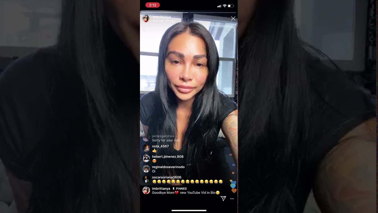 Brittanya Razavi ig live