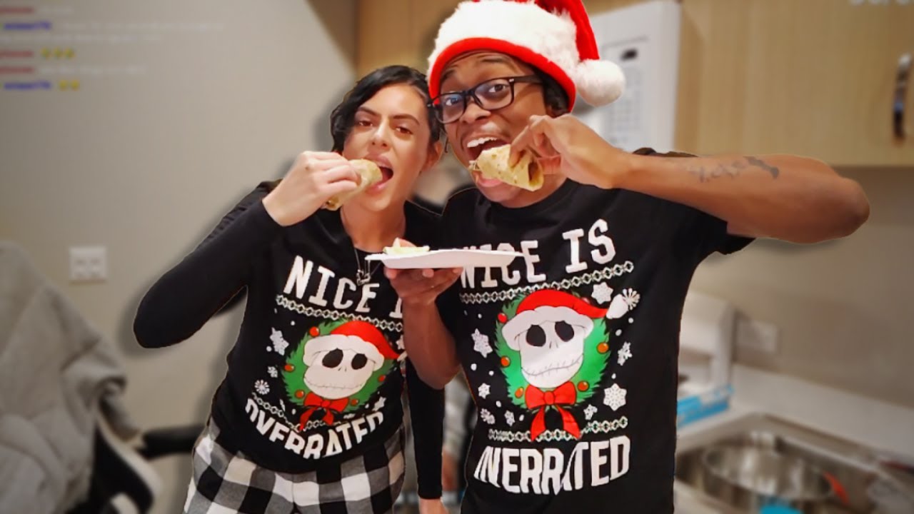 MAKING CHRISTMAS TACOS WITH BRIANNA