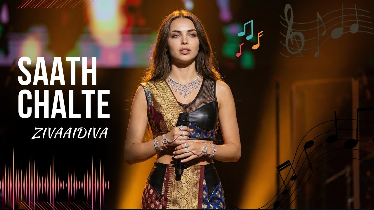 Saath Chalte (Official Audio) - Ziva Ai Diva #aidiva #hindilovesong #lovesongs #oldsongs #sadsongs