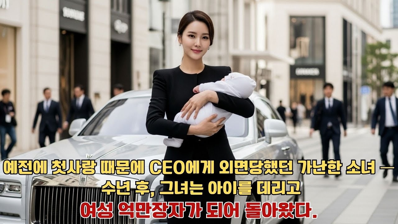 예전에 첫사랑 때문에 CEO에게 외면당했던 가난한 소녀 —수년 후, 그녀는 아이를 데리고여성 억만장자가 되어 돌아왔다