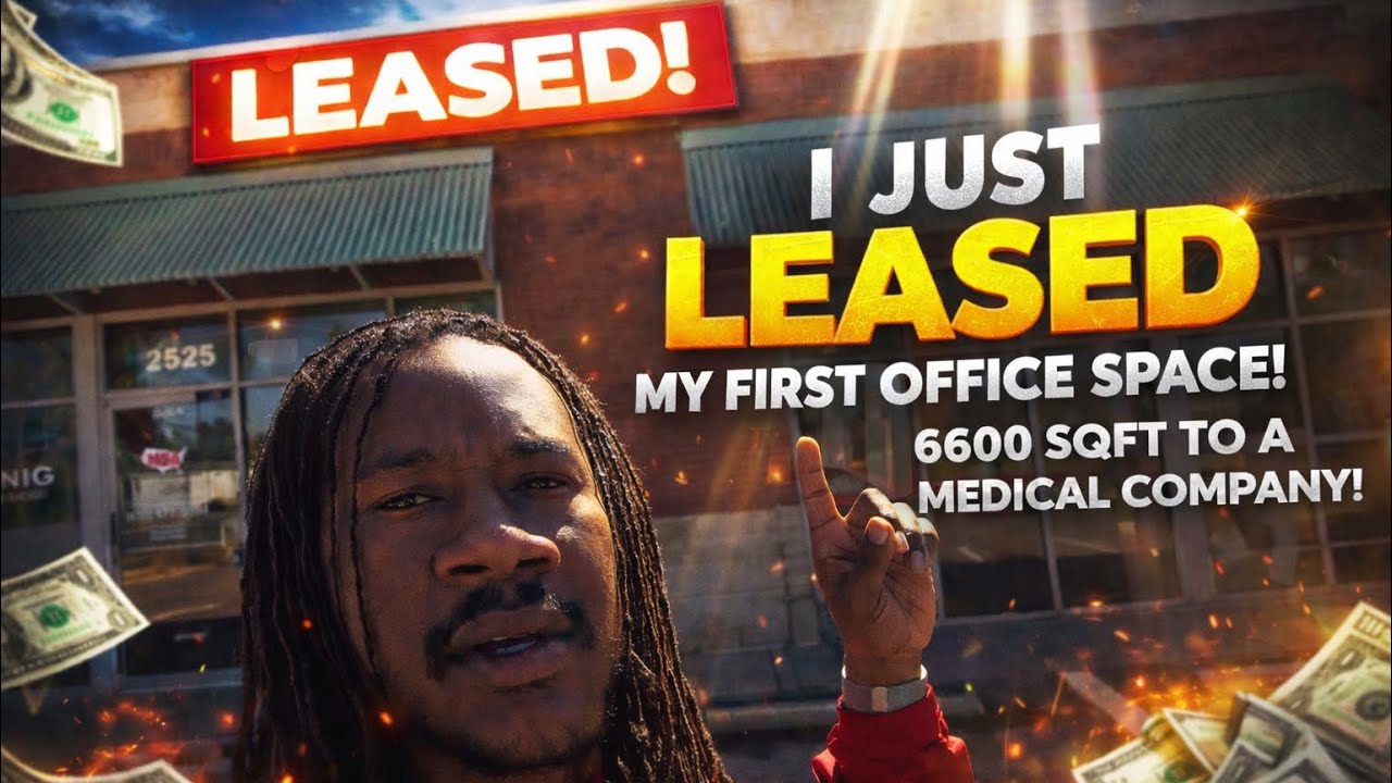 I just leased out this 6600 Sqft  Office Space to a National Tenant! (Commercial real estate deal)