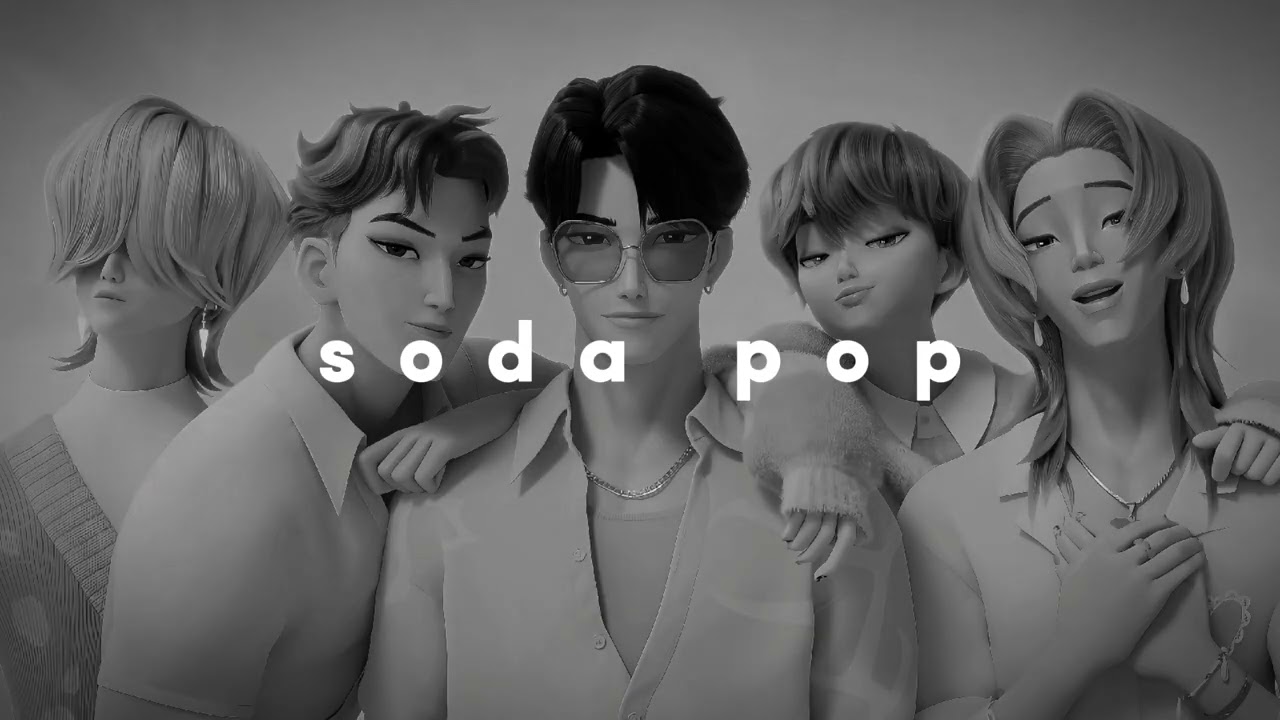 saja boys - soda pop (slowed + reverb)