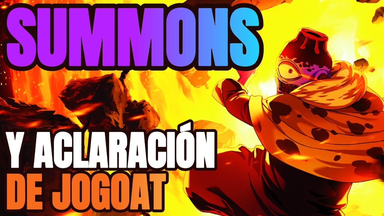 ¿JOGOAT SIEMPRE FUE LA CABRA? ACLARAMOS | SUMMONS AL JOGO METEORO MÁXIMO | JJK PP