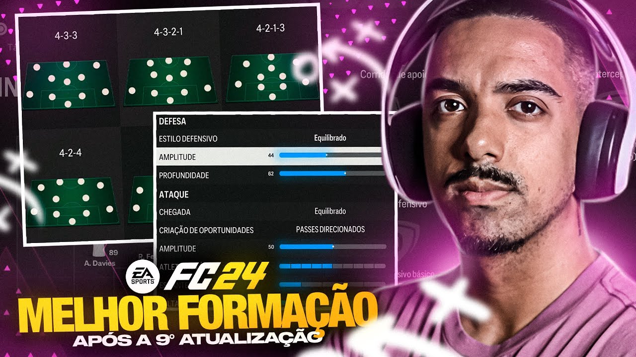 FC 24: A MELHOR FORMAÇÃO APÓS A 9° ATUALIZAÇÃO 🔥 META ANTIGO ESTÁ DE VOLTA !!!