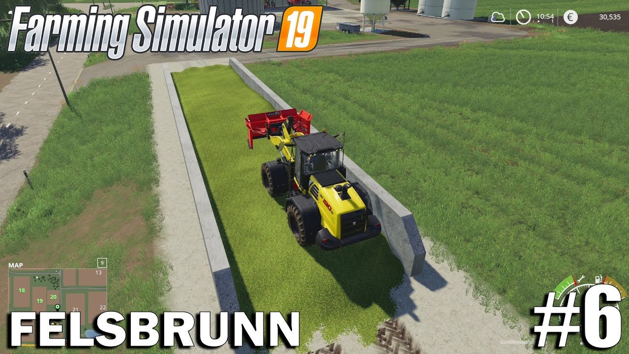 CORN SILAGE| Felsbrunn | Timelapse #6 | Farming Simulator 19