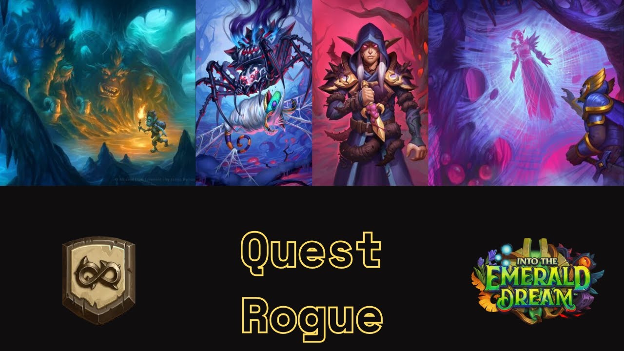 Quest Rogue, New And Really Good Deck! (Hearthstone Wild)