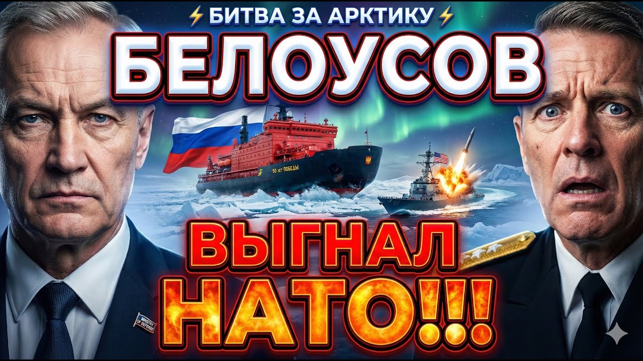 СРОЧНО! Россия ЗАКРЫЛА Арктику! НАТО в панике, Белоусов отдал приказ
