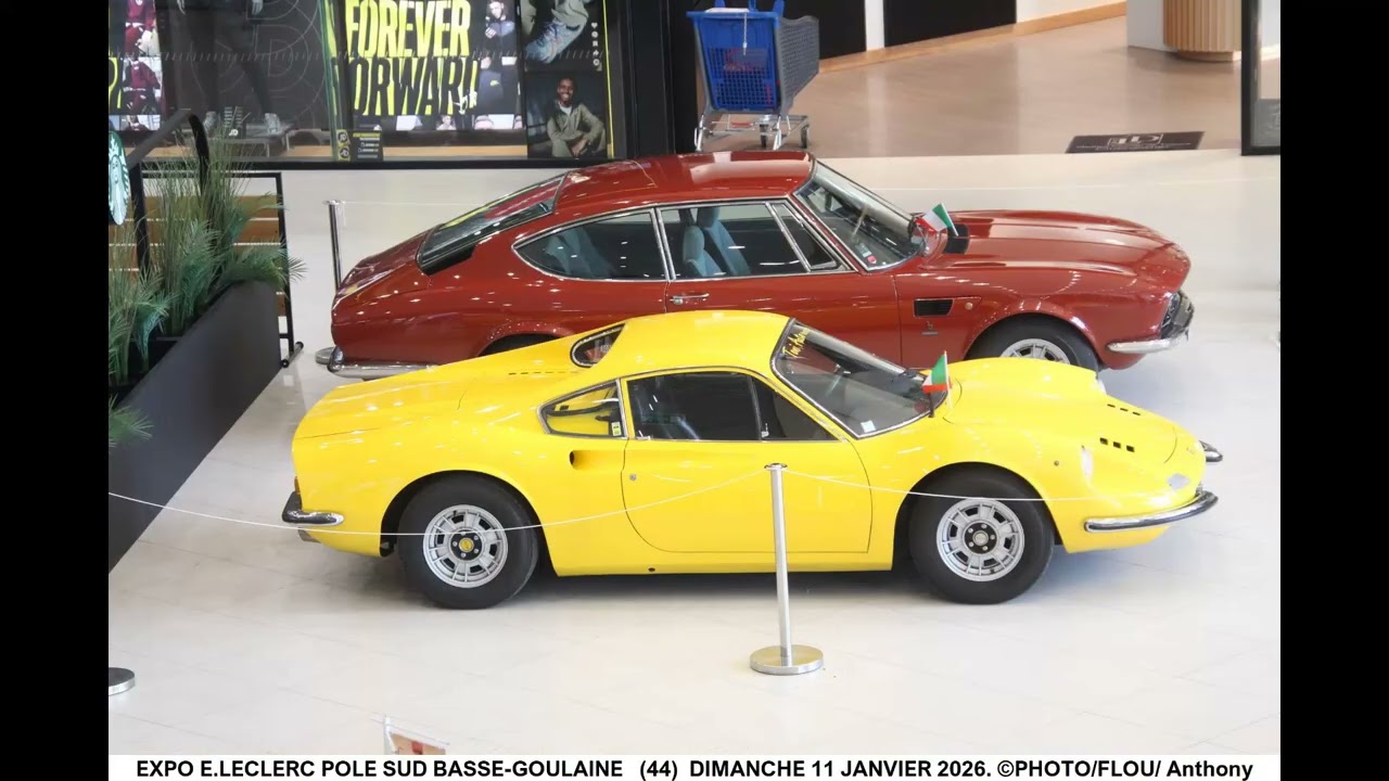 EXPOSITION AU CENTRE LECLERC POLE SUD BASSE-GOULAINE. LES ITALIENNES