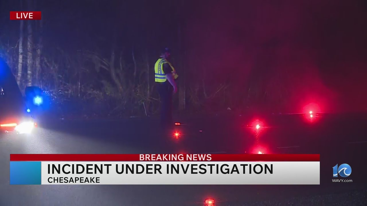 Pedestrian struck by vehicle in Chesapeake