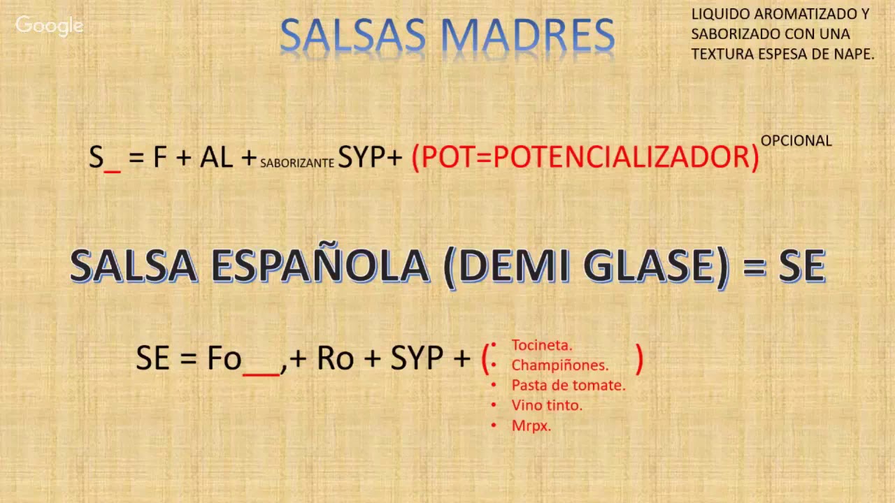 Salsas Madres