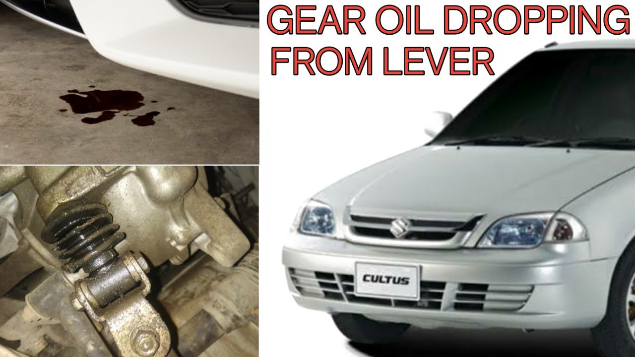 Suzuki Cultes Gear Oil Dropping Problem Solved Without Opening Gear
