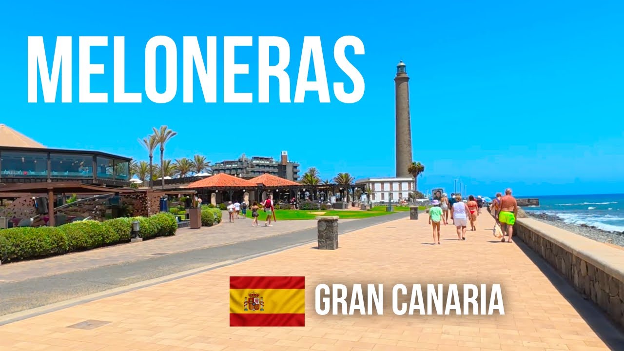 🇪🇸 Meloneras Gran Canaria Walking Tour 4K (2025) 🌊 | Shops, Restaurants & Seafront