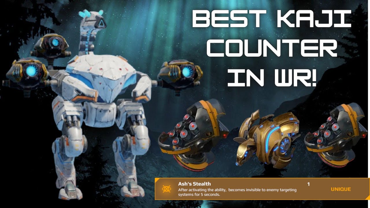 Этот скорпион уничтожает всё в War Robots с одного выстрела!