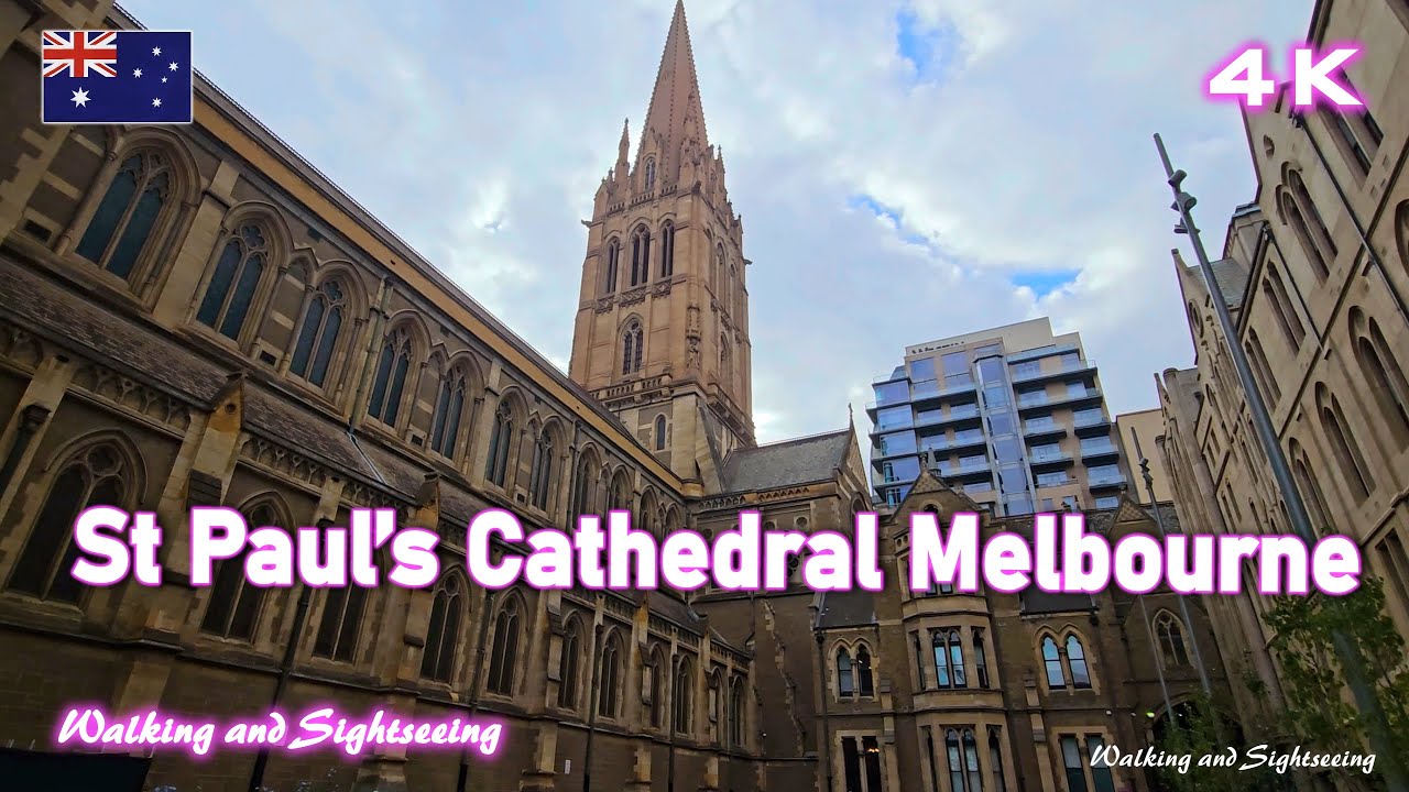 St Paul’s Cathedral Melbourne Walk Tour 2025 | Experience the peaceful atmosphere inside the Church