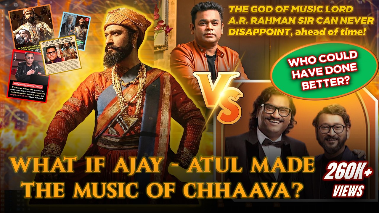WHAT IF AJAY - ATUL MADE THE MUSIC OF CHHAAVA? | WHICH MUSICAL APPROACH IS BETTER?? | 84 MUSIC