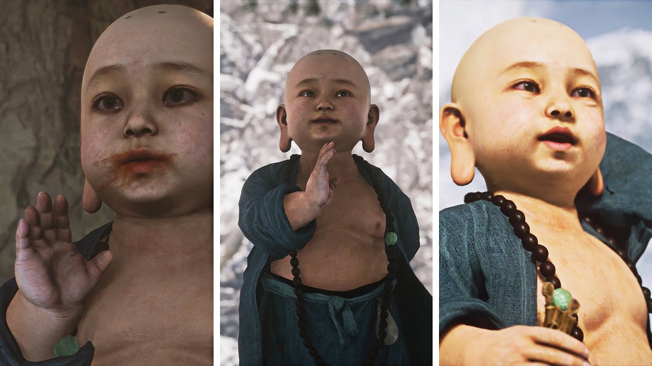 Black Myth: Wukong - All Buddha Kid Cutscenes