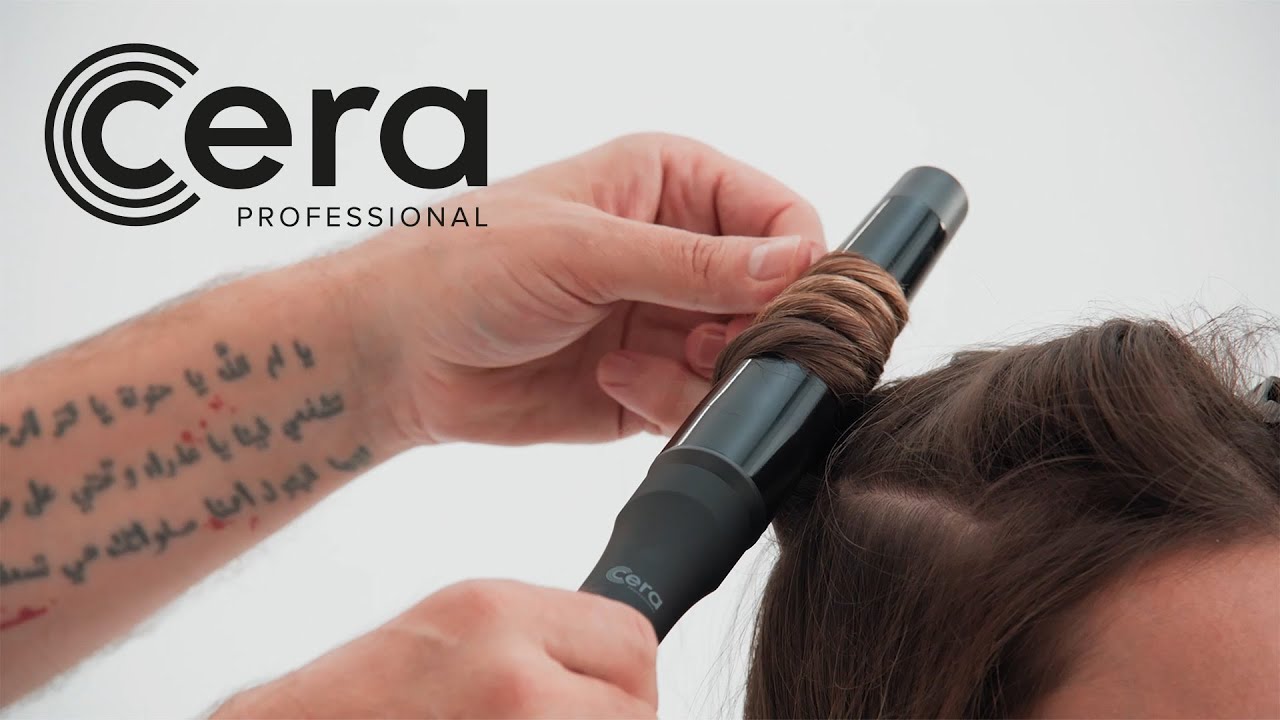 How to curl your hair as a professional with Cera Curling Wands