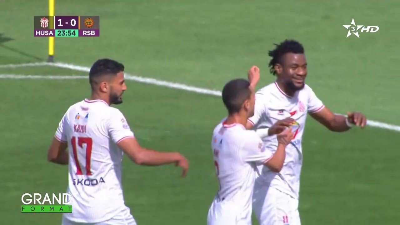 حسنية أكادير يفوز على حساب ضيفه نهضة بركان هدف
